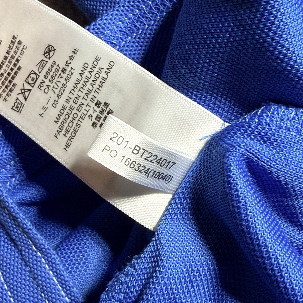 Tommy Bahama Emfielder IslandZone Half Zip Mens 4XLB Blue Supima Cotton BT224017 - Picture 15 of 16